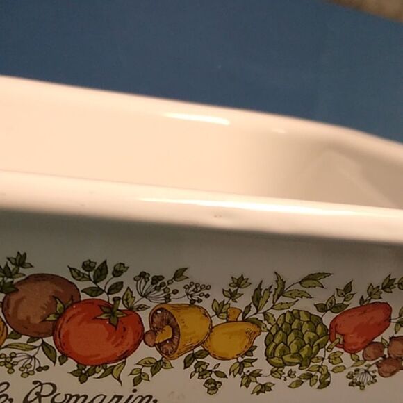 Vintage Corning Ware Spice of Life LG A-21 Baking Dish Lasagna Apple Crisp - Picture 6 of 9